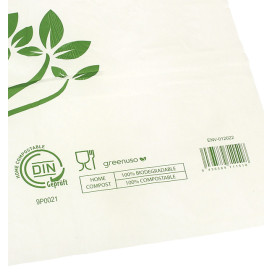 Bolsa Asa Troquelada Home Compost “Be Eco!” 30x40cm (3.000 Uds)