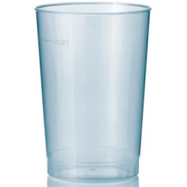 Vaso de Plastico Transparente 200 ml (50 Uds)
