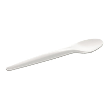 Cucharilla de Cartón Rígido Blanco 13cm (1.000 Uds)