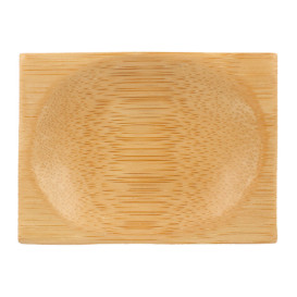 Plato Degustacion de Bambu 6x8cm (50 Uds)