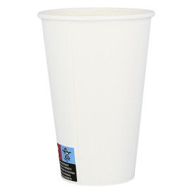 Vaso Cartón ECO 12 Oz/360ml Blanco Ø8cm (1.000 Uds)