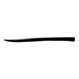 Cuchillo de Bambu Degustacion Negro 9cm (500 Uds)