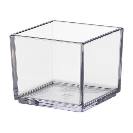 Bol Degustación Durable SAN “Cube” Transparente 65ml (72 Uds)