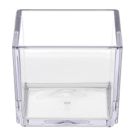 Bol Degustación Durable SAN “Cube” Transparente 65ml (72 Uds) 