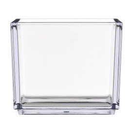 Bol Degustación Durable SAN “Cube” Transparente 65ml (72 Uds) 