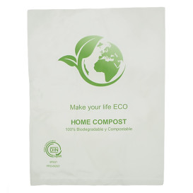 Bolsa Mercado Bio Home Compost 23x30,5cm (100 Uds)