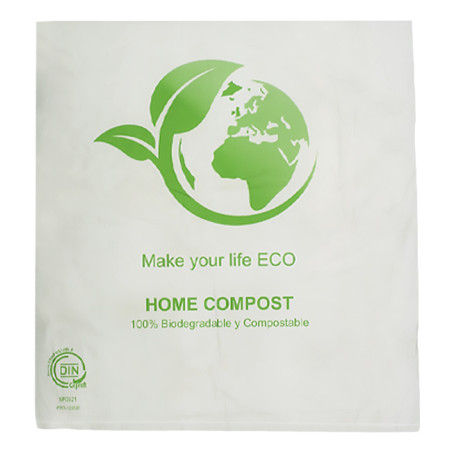 Bolsa Mercado Bio Home Compost 48x52cm G96 (100 Uds)