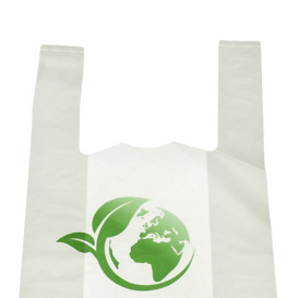 Bolsa Plástico Camiseta Bio Home Compost 30x40cm (100 Uds)