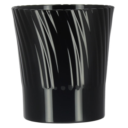Vaso Plástico Degustación Negro 165ml (432 Uds)