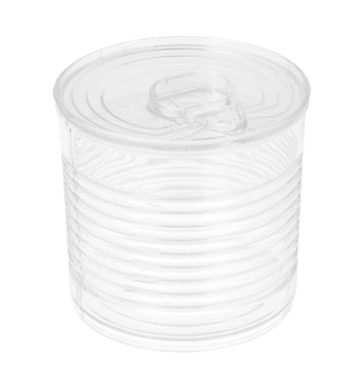 Botes de Conserva Transparente PS 110ml Ø6x5,7cm (200 Uds)