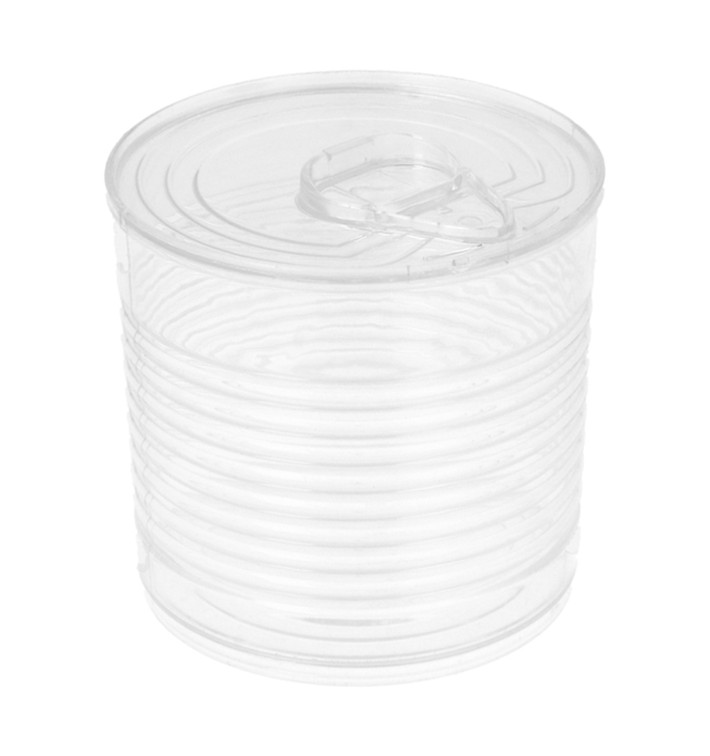 Botes de Conserva Transparente PS 220ml Ø7,4x7cm (100 Uds)