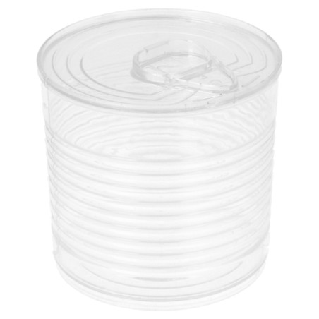 Botes de Conserva Transparente PS 220ml Ø7,4x7cm (100 Uds)