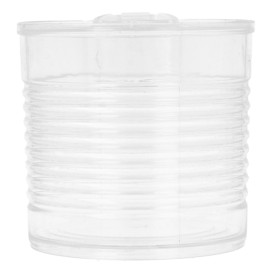 Botes de Conserva Transparente PS 220ml Ø7,4x7cm (100 Uds)