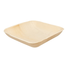 Bol de Hoja de Palma 20x20x4cm (25 Uds)