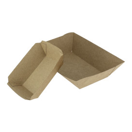 Barqueta 525ml Kraft-Kraft 12,2x8x5,5cm (25 Uds)