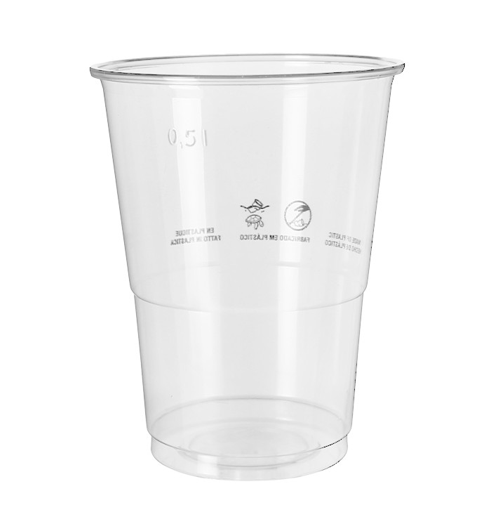 Vaso de Plástico PP Transparente 650ml (50 Uds)