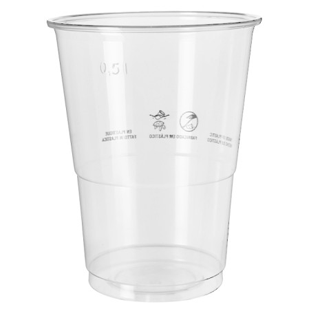 Vaso de Plástico PP Transparente 650ml (50 Uds)