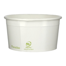 Tarrina de Cartón para Helados Ecológica 175ml (2.000 Uds)