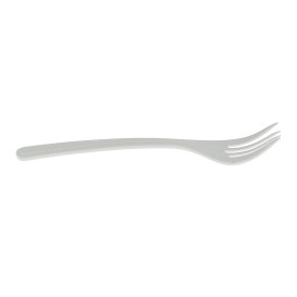 Tenedor Reutilizable PP Mineral “Hércules” Blanco 185mm (1.000 Uds)