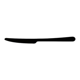 Cuchillo Reutilizable PP Mineral “Gaia” Negro 197mm (1.200 Uds)