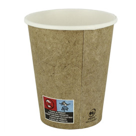 Vaso Cartón 6Oz/180ml Kraft Ø7,0cm (3000 Uds)