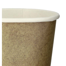 Vaso Cartón 6Oz/180ml Kraft Ø7,0cm (3000 Uds)