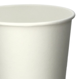 Vaso Cartón ECO 8 Oz/240ml Blanco Ø8cm (1.000 Uds)