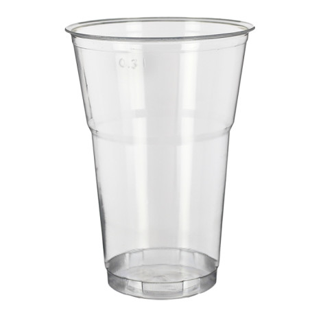 Vaso de Plástico Reutilizable PS Cristal "Diamant" 350ml Ø8,0cm (400 Uds)