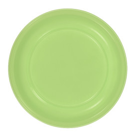 Plato Hondo Reutilizable Económico PS Verde Lima Ø20,5cm (25 Uds)