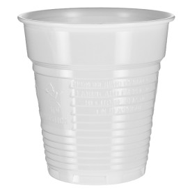 Vaso de Plástico PS Blanco 166ml Ø7,0cm (100 Uds)