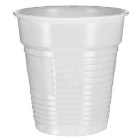 Vaso de Plástico PS Vending Blanco 166ml Ø7,0cm (3.000 Uds)