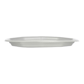 Plato Reutilizable PP "Deka" Llano Blanco 220mm (33 Uds)