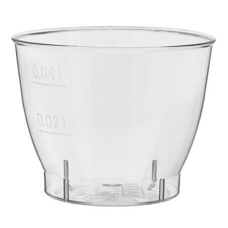 Vaso de Plástico PS Cristal Cool Cup 40ml (50 Uds)