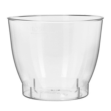 Vaso de Plástico PS Cristal Cool Cup 250ml (750 Uds)