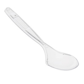 Cucharilla de Plástico PS Reutilizable Transparente 12,5cm (720 Uds)