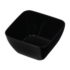 Bol de Plástico Degustacion Negro 5x5x3 cm 75ml (200 Uds)