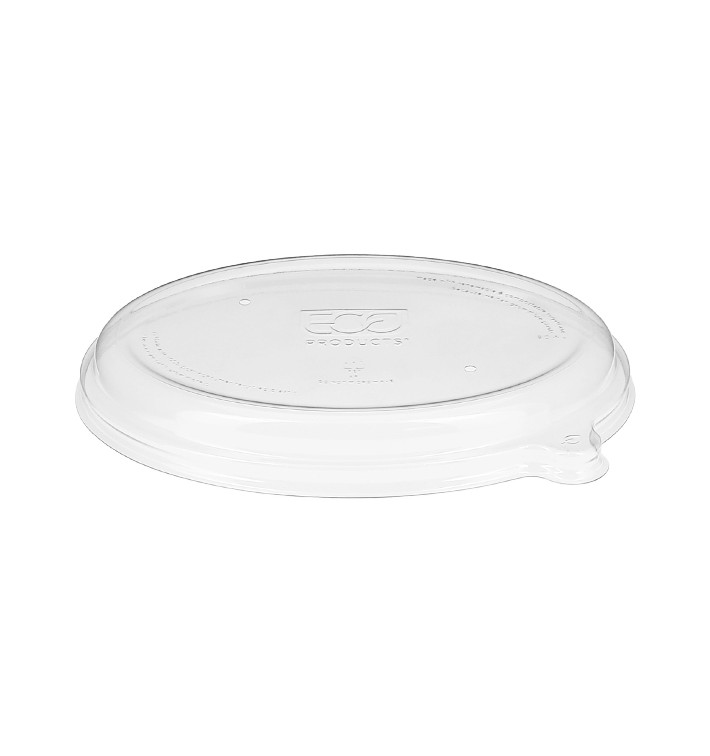 Tapa RPET Transparente Envase Oval 710 y 940ml (50 Uds)