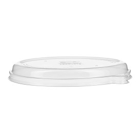 Tapa RPET Transparente Envase Oval 710 y 940ml (50 Uds)