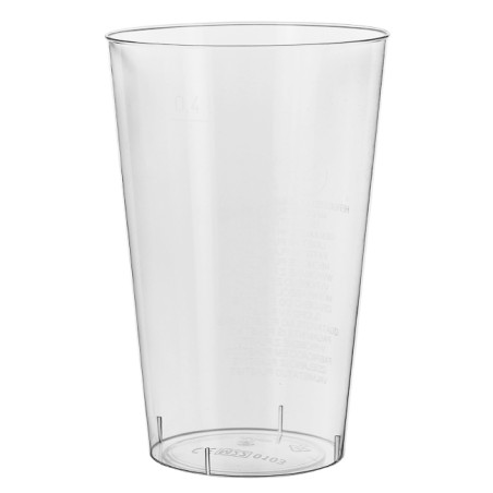Vaso de Plástico Transparente PS Cristal 500ml (500 Uds)