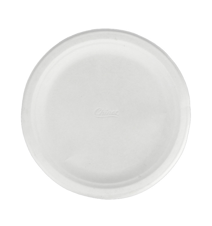 Plato de Carton Chinet 220mm Blanco (125 Uds)