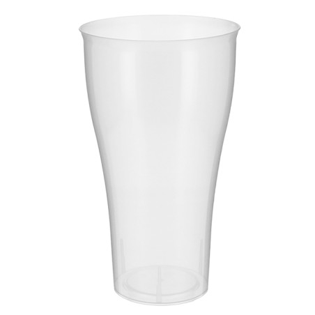 Vaso Reutilizable Irrompible PP Cocktail Transparente 430ml (10 Uds)