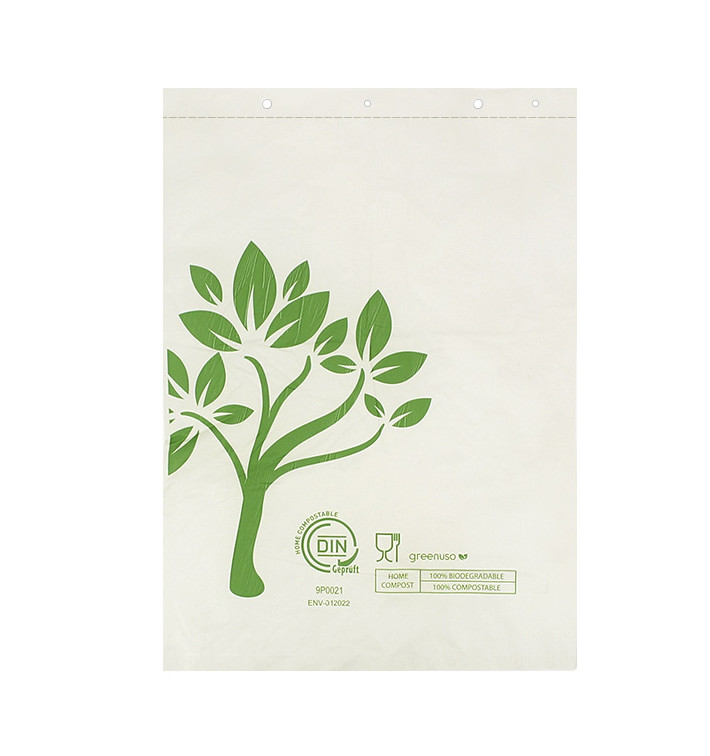 Bolsa Mercado Block Home Compost “Be Eco!” 30x40cm (2.000 Uds)