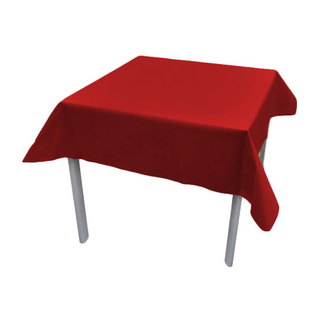 Mantel Cortado no Tejido Novotex Rojo 1,2x1,2m (150 Uds)