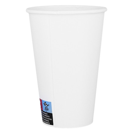 Vaso Cartón ECO 12 Oz/360ml Blanco Ø8cm (1.000 Uds)