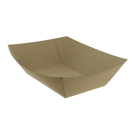 Barqueta 525ml Kraft-Kraft 12,2x8x5,5cm (600 Uds)