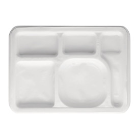 Inserto para Bandeja Reutilizable PS Blanca 47x35cm (1000 Uds)