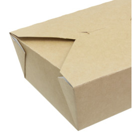 Caja Americana Kraft 15x12x6,5cm 1150ml (25 Uds)