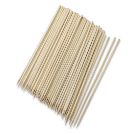 Pinchos Brocheta de Bambú 80mm (200 Uds)