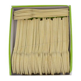 Cucharilla de Bambú 7,5cm (50 Uds)