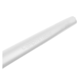 Cuchara Biodegradable CPLA Blanca 16,5cm (25 Uds)
